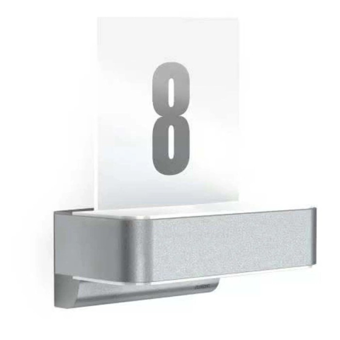 Lampada LED L 820 SC 14,5x23x26 cm argento