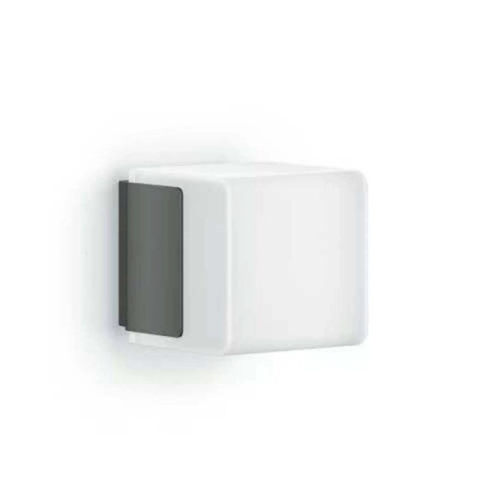 Lampada LED con rilevatore L 835 616 lm 13x11x11 cm antracite