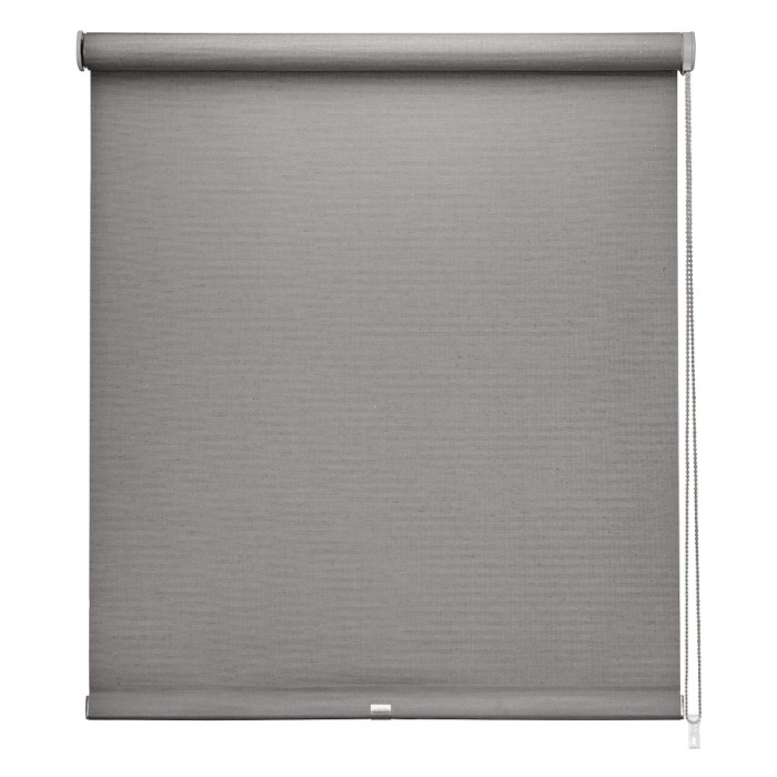 Tenda a rullo Lino filtrante 220x250 cm grigio