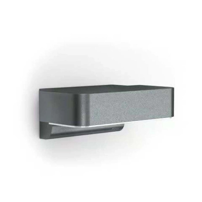 Lampada da esterno a LED Steinel L 800 C antracite, moderno downlight per esterni.