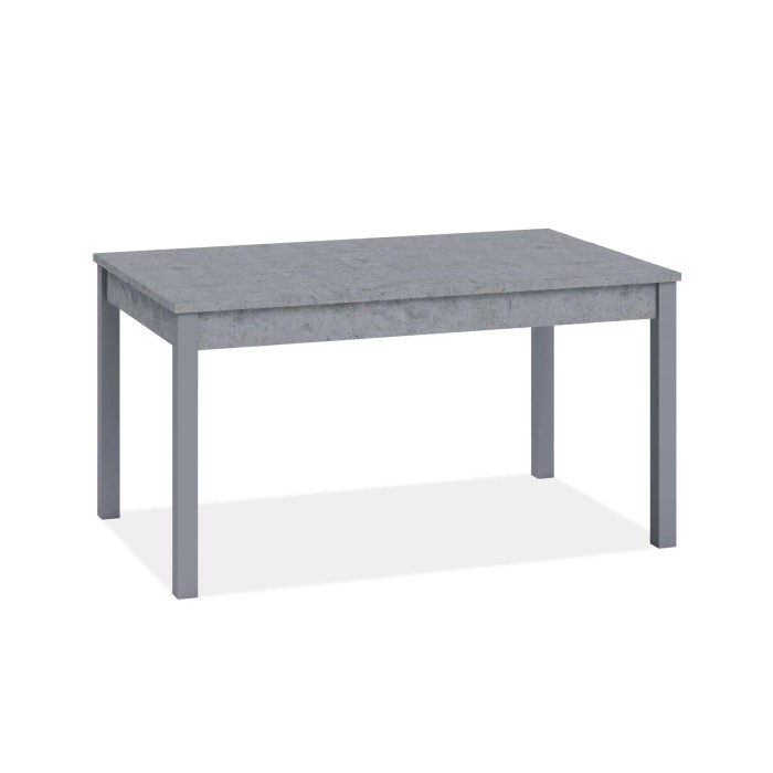 Tavolo allungabile da pranzo Firenze cemento 140x85x77 cm