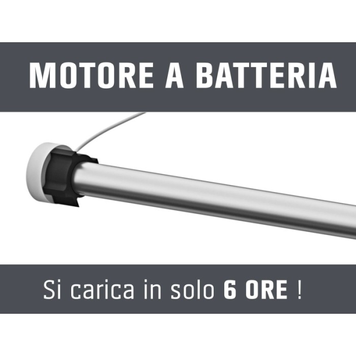 Motore a batteria ricaricabile per tende a rullo Top e Provenza