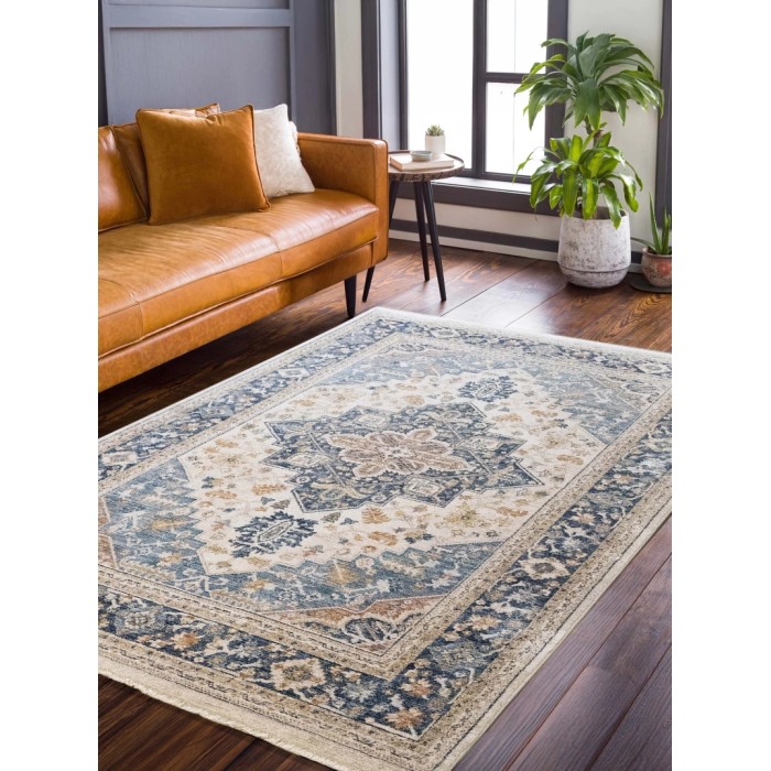 Tappeto Birjan 195x310 cm blu