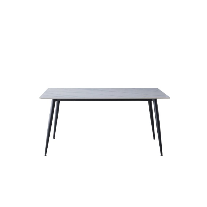 Tavolo da pranzo Mila bianco 140x80x75 cm