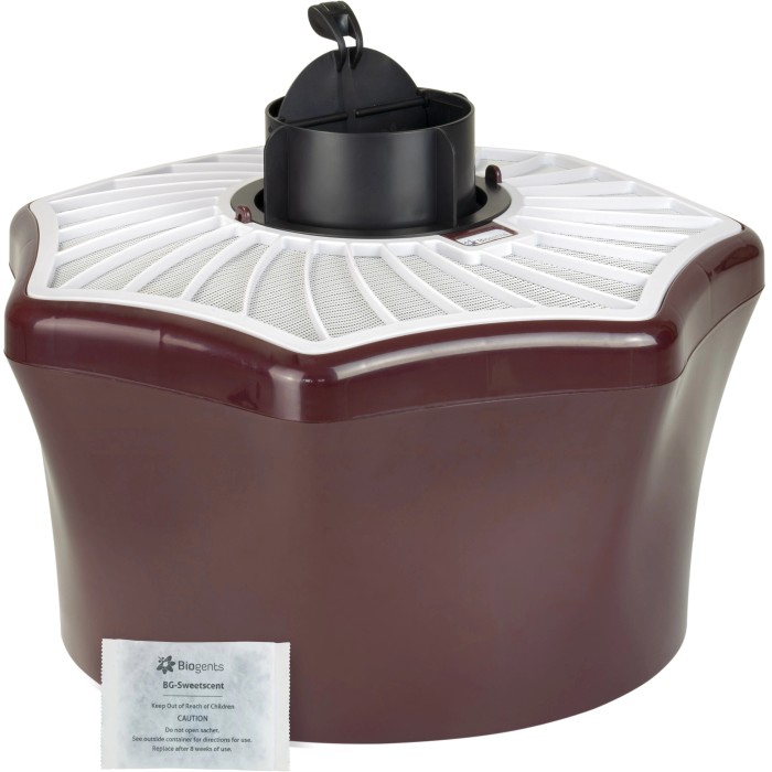 Trappola per zanzare Biogents BG-Mosquitaire con attrattivo per il giardino.