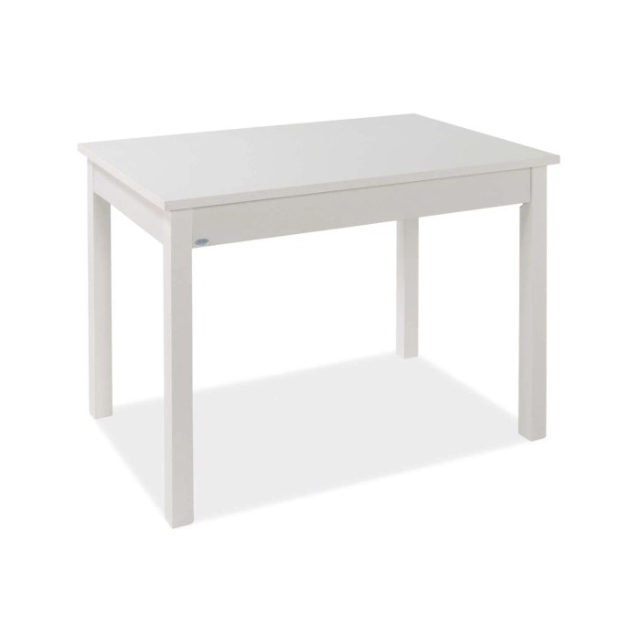 Tavolo allungabile da pranzo Firenze bianco 110x70x77 cm
