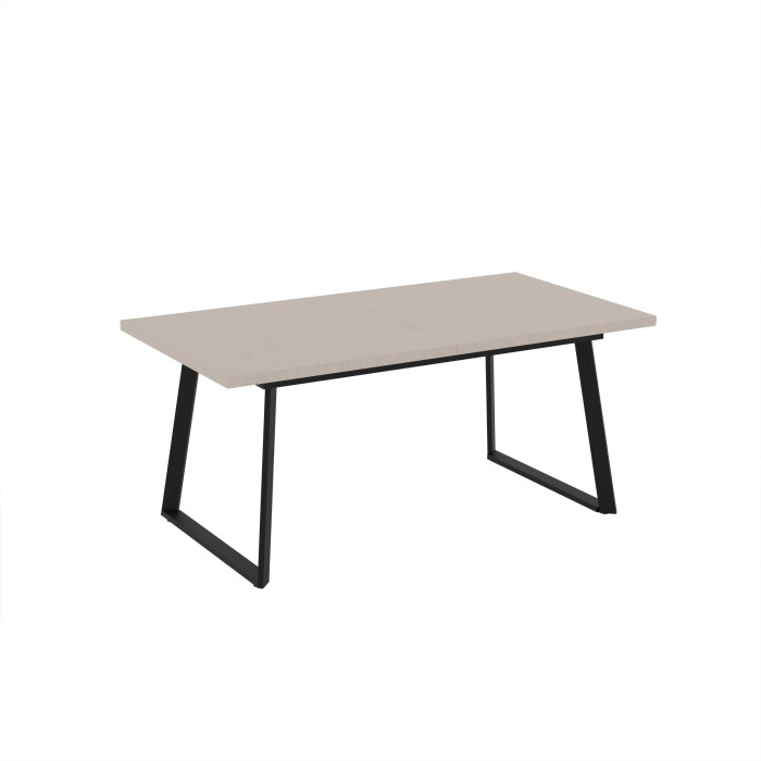 Tavolo allungabile da pranzo Lavinya cashmere 170x90x75 cm