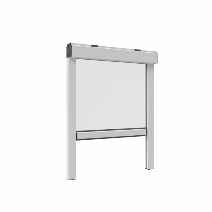 Zanzariera ad avvolgimento verticale e sistema a zip Zipmax V103 Cristal