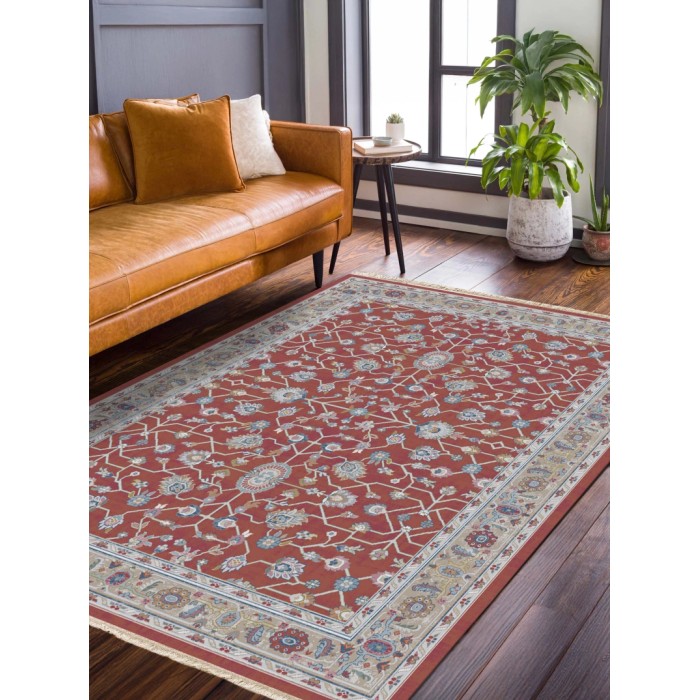 Tappeto Birjan 195x310 cm rosso