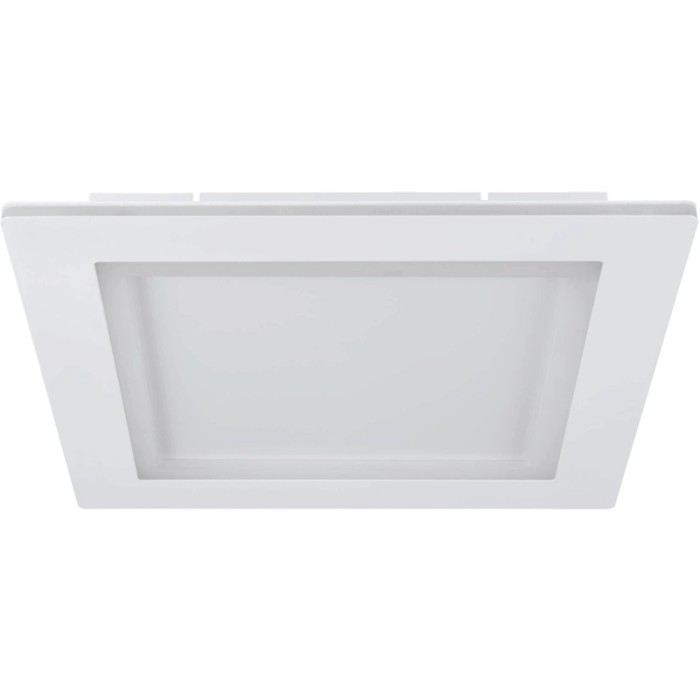 Plafoniera LED quadrata bianca Eglo Padrogiano-Z con funzione RGB, 45x45 cm.