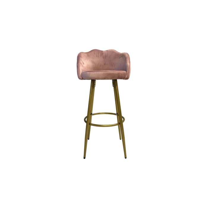 Sgabello Orel 100x54x55 cm Rosa 4 pz