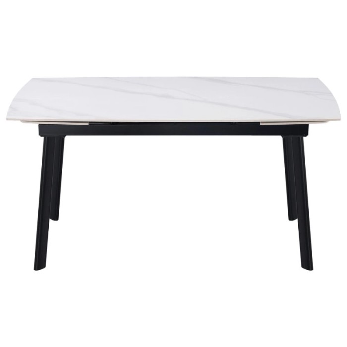 Tavalo estensibile Quincy bianco 210x85x75 cm