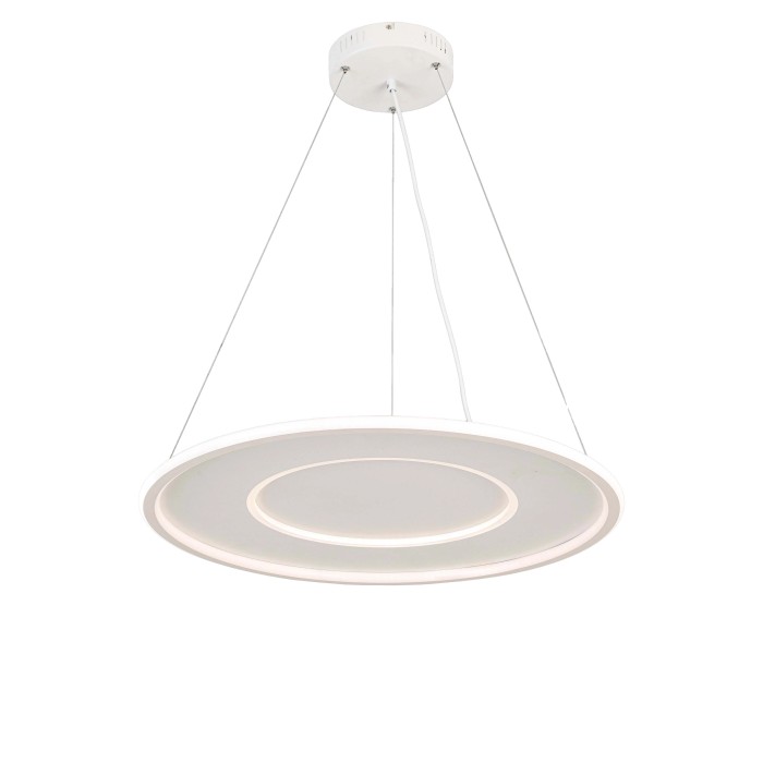 Lampada a sospensione a LED bianca t.b.t. per interni.