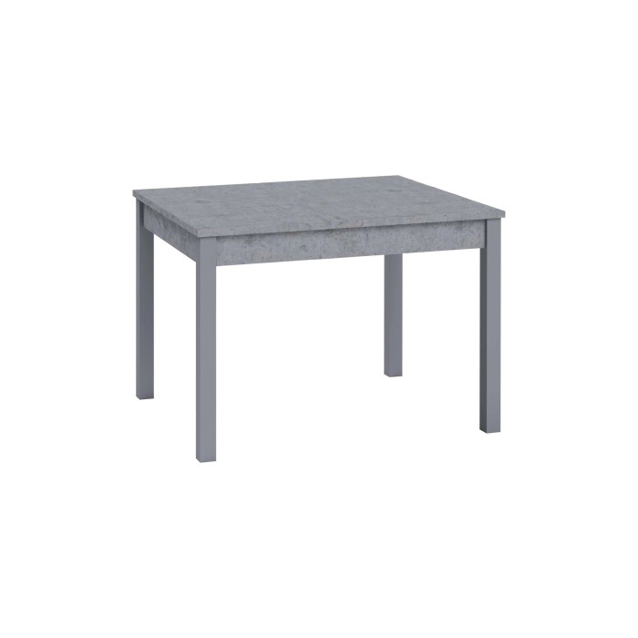 Tavolo allungabile da pranzo Firenze cemento 90x60x77 cm