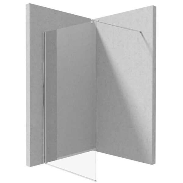 Parete doccia walk-in Idrostile 1100x2000 mm cromo