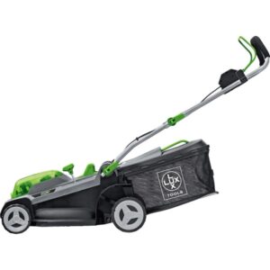 Tagliaerba a batteria LUX A-RM-2x 20/43 set con 2 batterie, ideale per aree fino a 550 m².