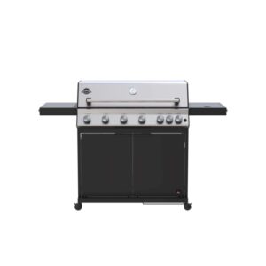 Barbecue a gas Jamestown Grill Kane 6 bruciatori 21 kW nero