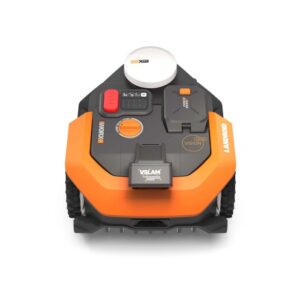 Robot tagliaerba Worx M650 WR365E Landroid Vision Cloud con antenna RTK.