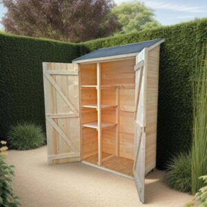 Casetta da giardino in legno sp 16 mm H206xL132xP65 cm
