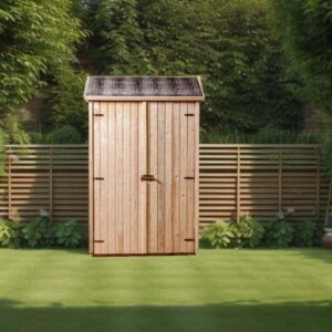 Casetta da giardino in legno sp 16 mm H206xL132xP65 cm