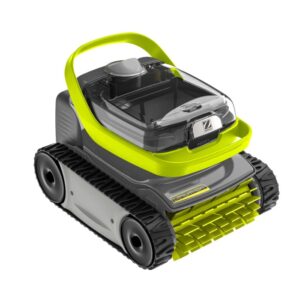 Robot pulitore per piscina Zodiac Pixel (grigio) senza fili per fondo e pareti.