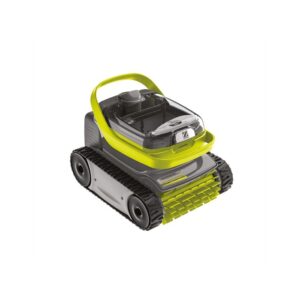 Robot pulitore per piscina Zodiac Pixel (grigio/giallo) per fondo e pareti. Pulizia piscina senza fili.