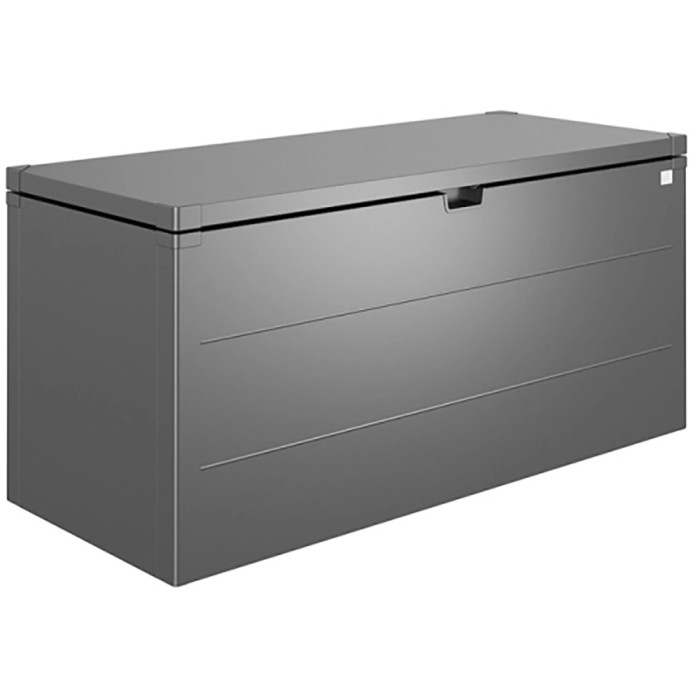 Biohort Stylebox 170, grigio scuro metallizzato, box universale per giardino, terrazza o balcone.