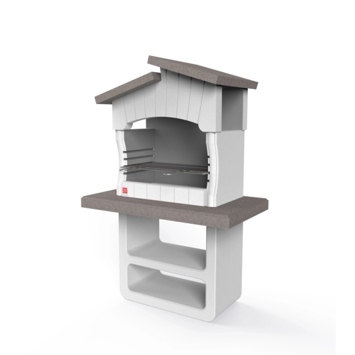 Barbecue in muratura per giardino o patio. Ideale per grigliate.