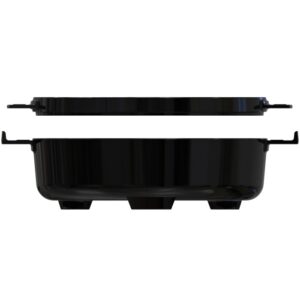 Weber 2in1 Dutch Oven & Padella, utensile per grill BBQ in ghisa per Gourmet BBQ System.