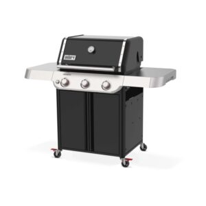 Barbecue a gas Weber Genesis E-315 3 bruciatori nero con ripiano laterale