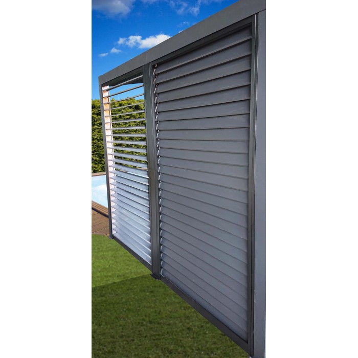 Veneziana in alluminio 300 cm per pergola 3630 e 2430