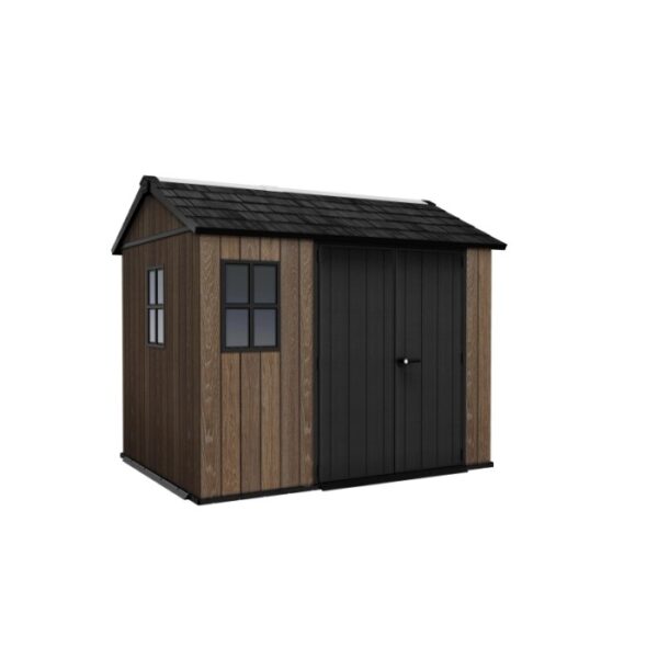 Casetta da giardino Keter in plastica Apex sp 20 mm marr.scuro 5,2 m²
