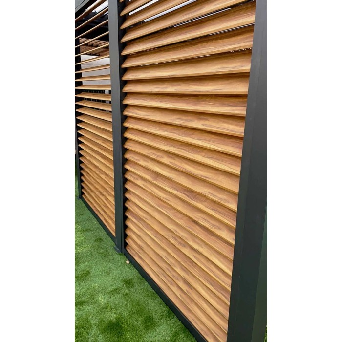 Veneziana in alluminio 300 cm simil legno 3630 e 2430
