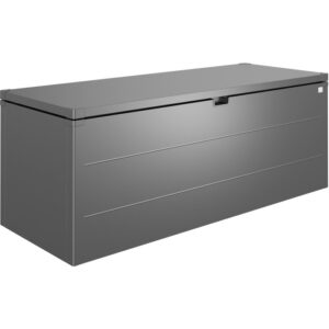 Biohort Stylebox 210, grigio scuro metallizzato, box universale per giardino, balcone e terrazza.