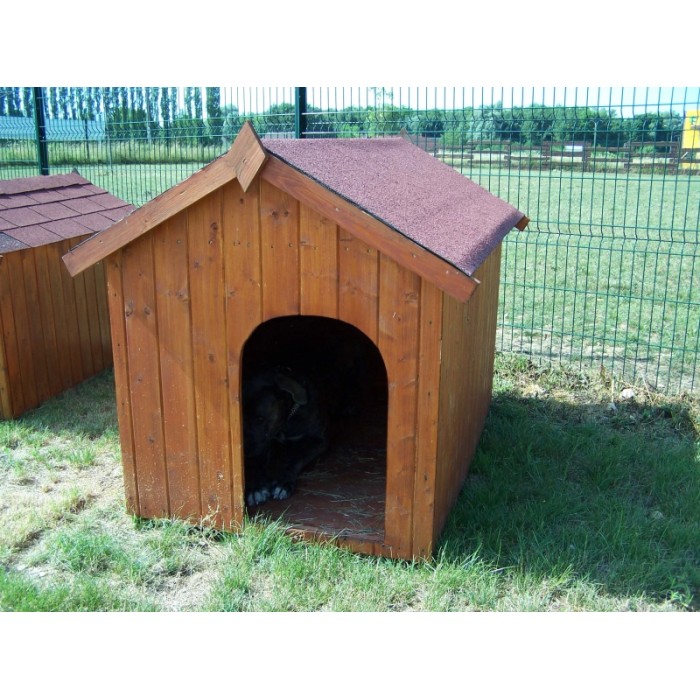 Cuccia per cani in legno tg grande 80x115 cm