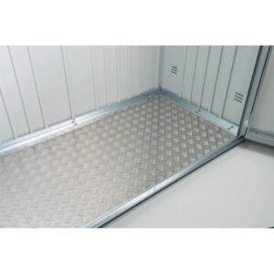Pannello pavimento Biohort per Smartbase GS 190, in alluminio mandorlato, 177,5x69,5 cm.