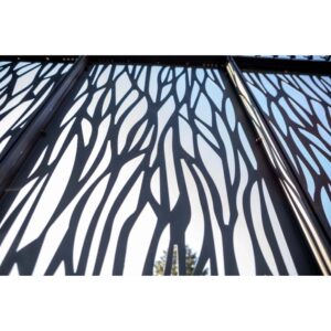 Pannelli Moucharabieh per pergola 3630 in acciaio 3 pz. 300 cm