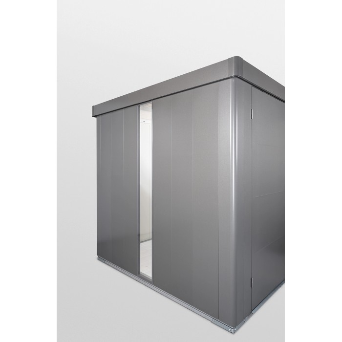 Pannello luce Biohort per casetta Neo, grigio scuro metallizzato, per più luce naturale.