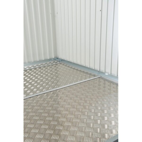 Pannello pavimento Biohort per casetta Neo 4D: Pavimento in alluminio mandorlato.