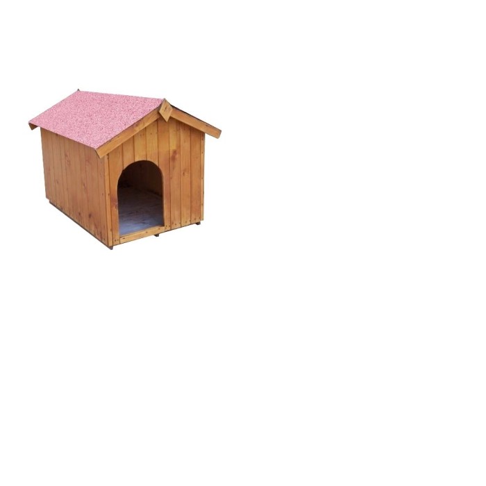 Cuccia per cani in legno tg media 70x106 cm