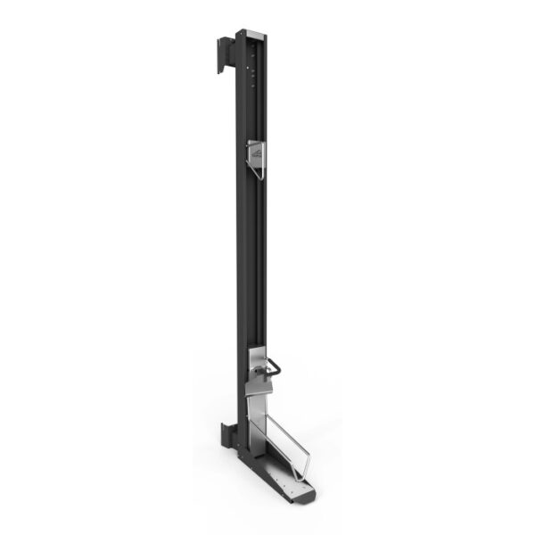 Biohort Bikelift per casetta da giardino, grigio scuro metallizzato, per riporre la bicicletta salvaspazio.