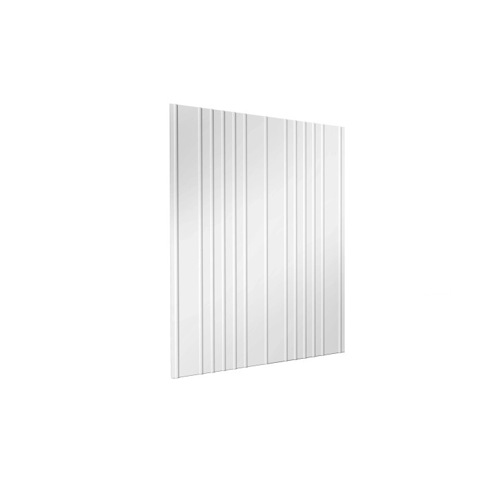 Pannello posteriore Biohort per WoodStock 150, grigio scuro metallizzato, lamiera d'acciaio