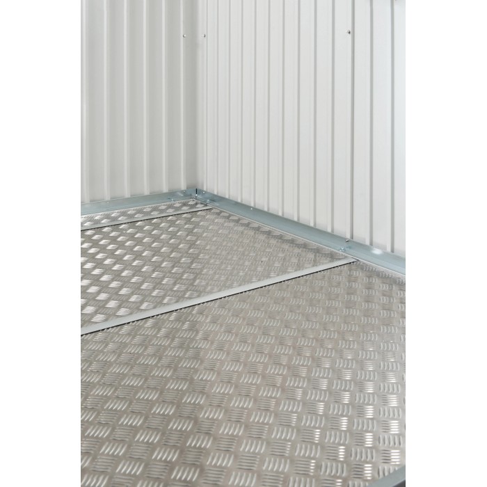 Pannello pavimento Biohort in alluminio per casetta da giardino, 178x141,5cm. Accessorio.