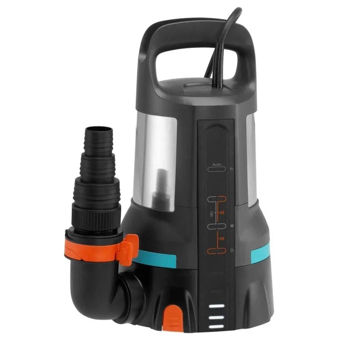 Pompa elettrica, ideale per irrigazione e drenaggio del giardino.
