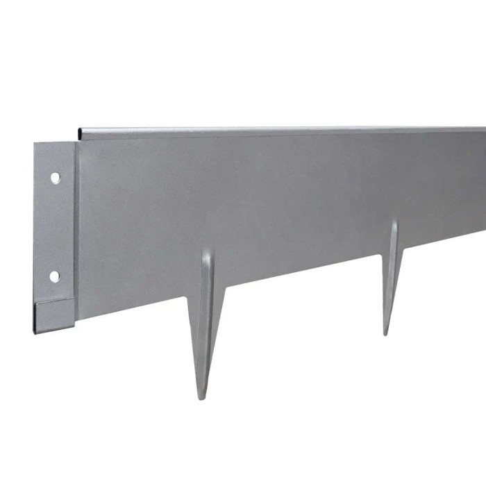 Bordura acciaio all-in-one 200xh10 cm