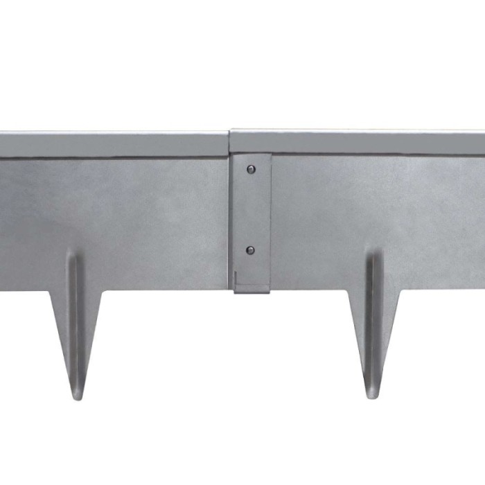 Bordura acciaio all-in-one 200xh10 cm
