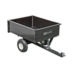 Rimorchio di trasporto universale in acciaio MTD per trattorini, max. 227 kg.