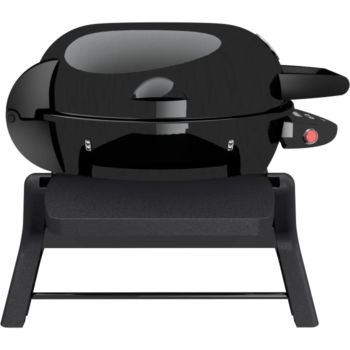 Grill elettrico Outdoorchef Minichef 420 E nero con coperchio, Ø 42 cm.