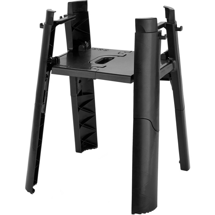 Supporto Weber per Lumin Compact Grill, altezza 68 cm, base pieghevole in plastica.