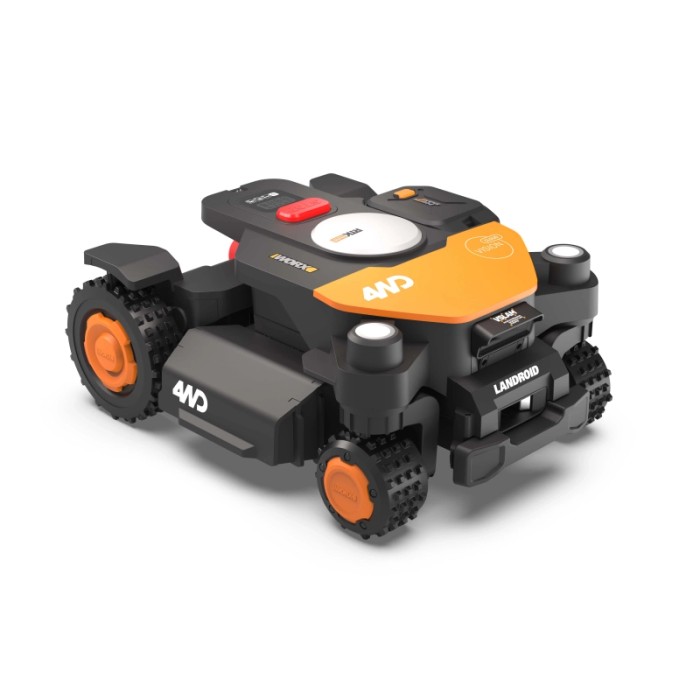 Robot tagliaerba Worx Landroid Vision Cloud L1000 4WD, trazione integrale, fino a 1000 m².